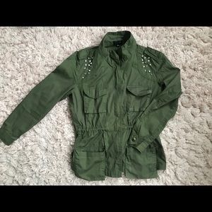Studded military jacket